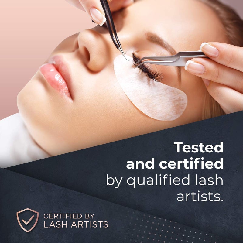 CICI Lash Elite Power Eyelash Extension Glue for Professionals - Maximum 8 Week Retention / 1-2 Second Drying Time Semi Permanent Individual/Volume Lash Extension Glue with Deep Black Color - Latex Free 5ml - Image 5